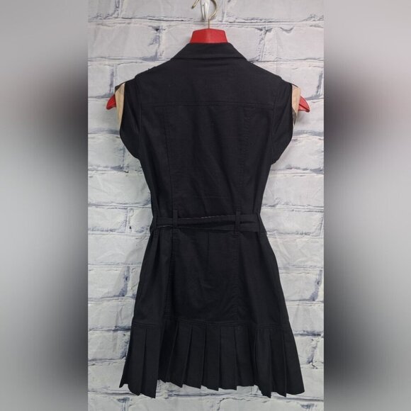 Burberry Girls Dress Belted Check Pattern Pleated Trench Size 10Y / 138 cm - Picture 6 of 12